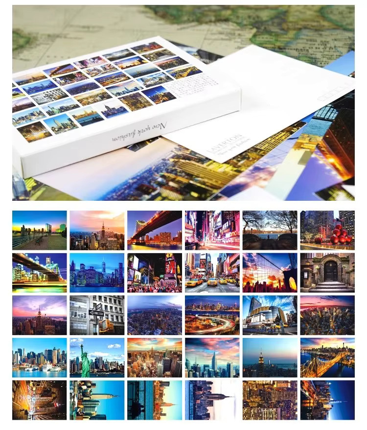 30 Postkarten New York mit Landschaftsfotografie von nbyinto in Mehrfarbig - Bild 2