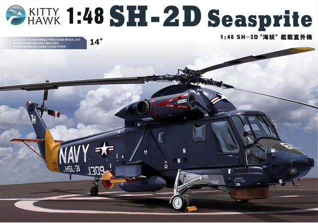 Kitty Hawk SH-2F Seasprite, Fahrzeug, 1:48, ab 14 Jahre - Bild 1