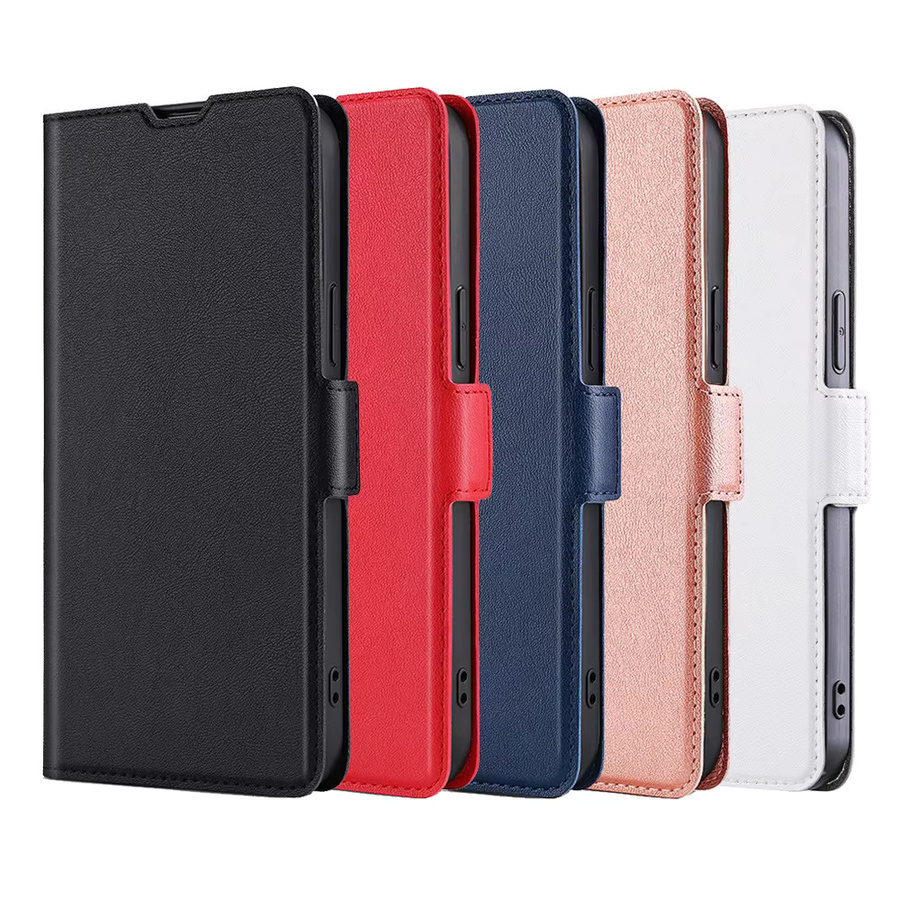 Samsung Flip Case mit Kartenfach im Y2K Retro Design aus TPU und Leder in Pink für S26 Ultra Plus, A07 5G, A17 5G, A37 5G und A57 5G - Bild 4