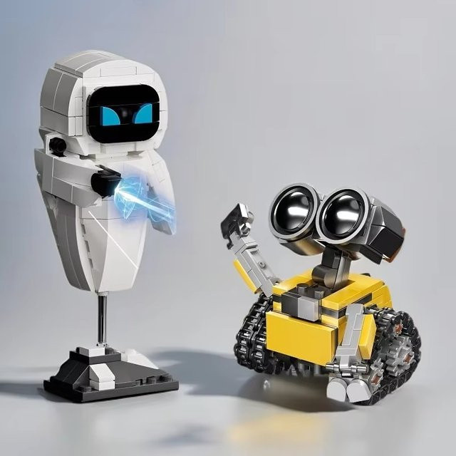 HEROCROSS Wall.E Eve Kleiner Partikelroboter, Modellbausatz, Actionfigur - Bild 1