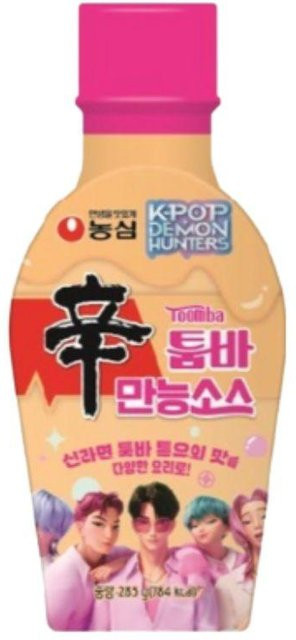 Nongshim Shin Ramyun Toomba Sauce K-Pop Dämonenjäger Edition scharf 285 g - Bild 1