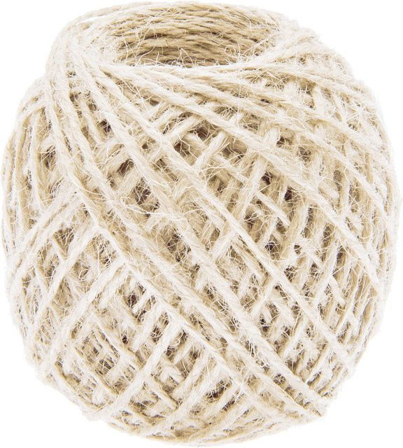 Rico Design Juteschnur 2mm in Creme, 50m - Bild 1