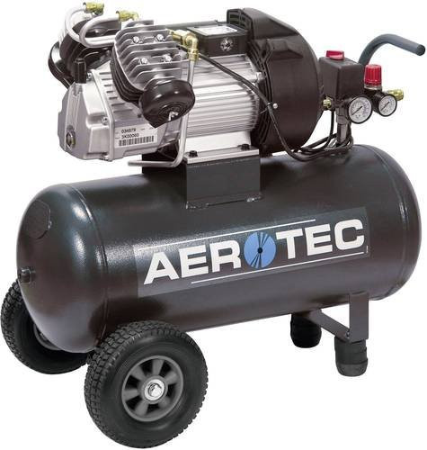Aerotec Kompressor 400-50 in Schwarz mit 50l Kessel, 2,2 kW und 10 bar - Bild 1