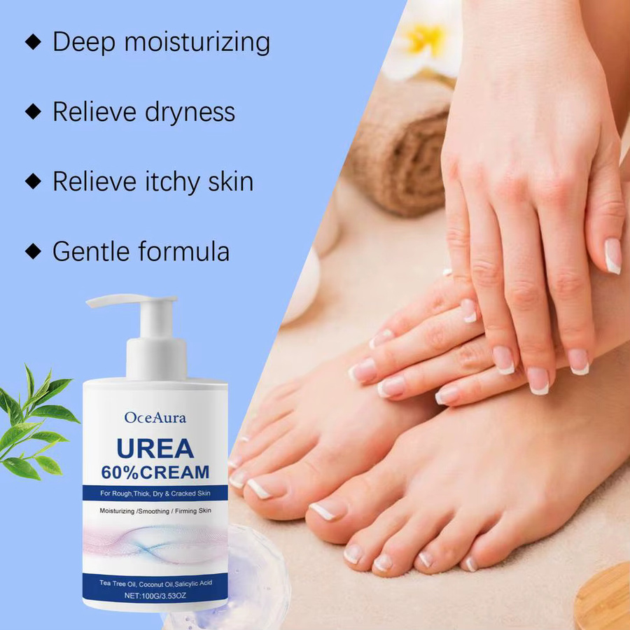 eelhoe Urea Creme, 60% Harnsäure, für Füße, Unisex - Bild 2