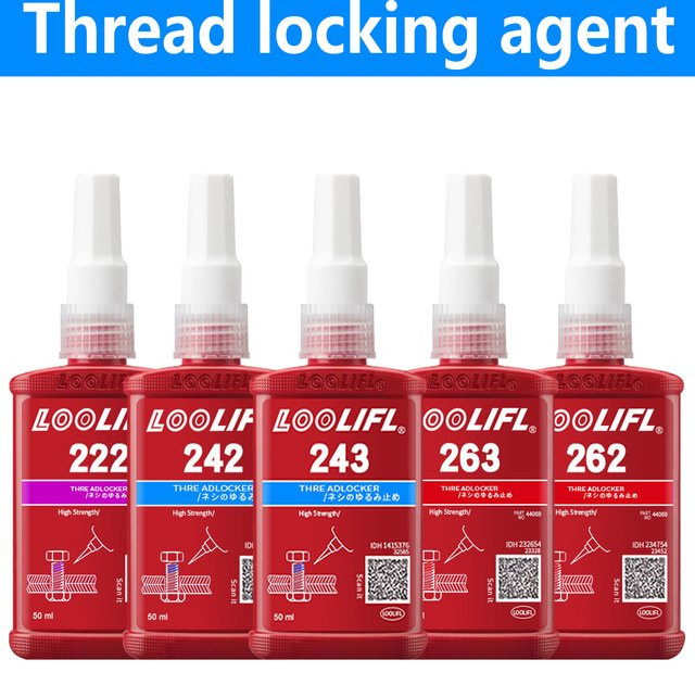 LOOLIFL Gewindesicherungskleber für Schrauben und Bolzen, 50ml - Bild 1