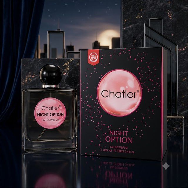 Chatler Nachtvariant Eau de Parfum, 100 ml, Damen, Jasmin, Vanille - Bild 1