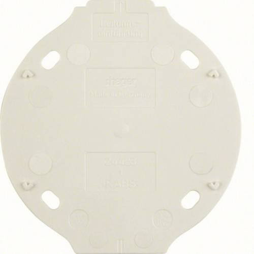 Hager Bodenplatte Polarweiß WTA1700WG - Bild 1