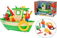 Simba Feuerwehrmann Sam Charlies Fischerboot mit Figur, mehrfarbig - Bild 1