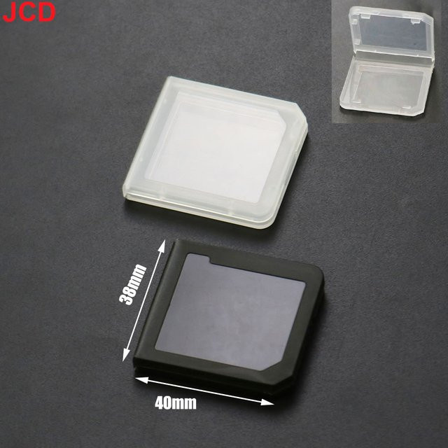 JCD 5 Stück Einzel-Spielkartenhüllen transparent für Nintendo 3DS, 3DS XL, LL und New 3DS zum Staub- und Kratzschutz - Bild 1