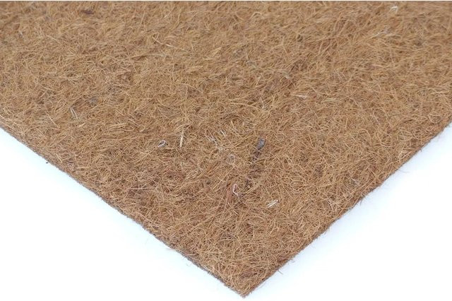 Proflora Kokosfaser Mulchmatte in Braun als Topfuntersetzer und Baumschutz, B/B: 50 x 50 cm - Bild 1