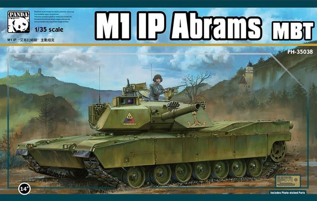 Panda Hobby M1 IP Abrams MBT, Fahrzeuge, Grün - Bild 1