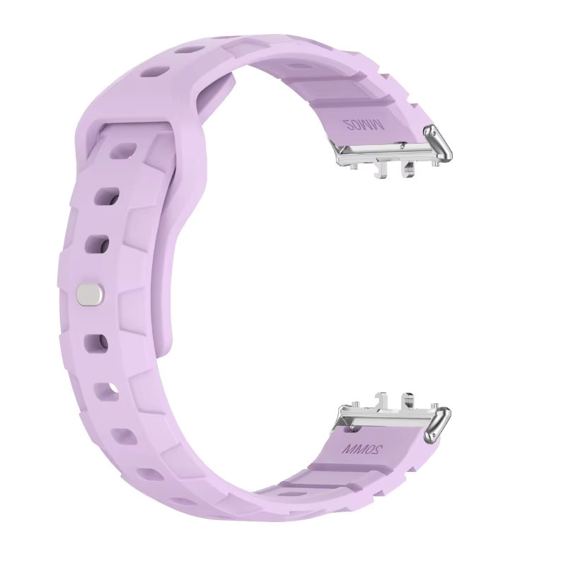 CAOWTAN Uhrenarmband Silikon, Schwarz, Unisex, für Samsung Galaxy Fit 3 - Bild 3