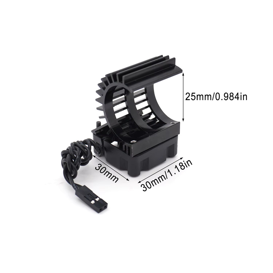YSIDO Motorabdeckung Kühlkörper Lüftermotor Kühler, Zubehör, Metall - Bild 2