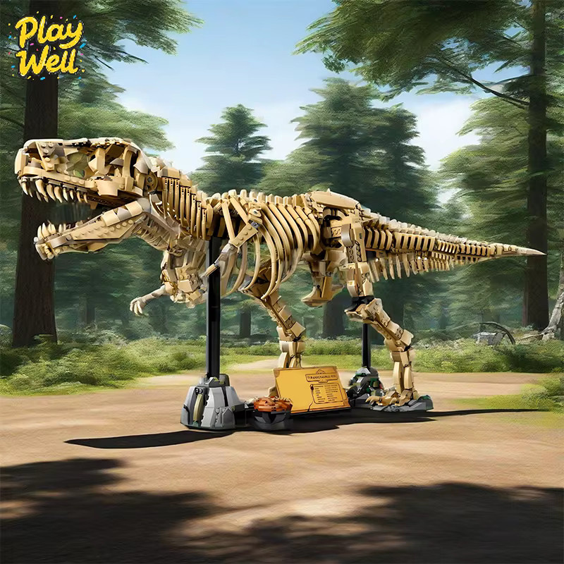 Disney Dinosaurier T-Rex Skelett-Modell, Bausteine, 3.145 Teile, ab 14 Jahren - Bild 3
