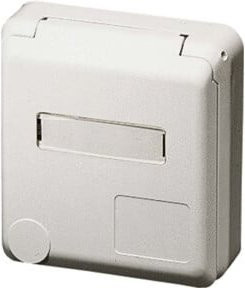 Mennekes Anbaudose Cepex 32A, 5p, 6h, 400V, IP44, Weiß, Aufputzmontage - Bild 1