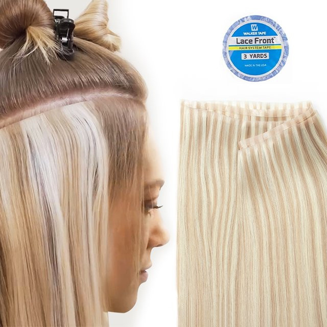 MRSHAIR Haarverlängerung, Echthaar-Bündel, PU-Hautschuss - Bild 1