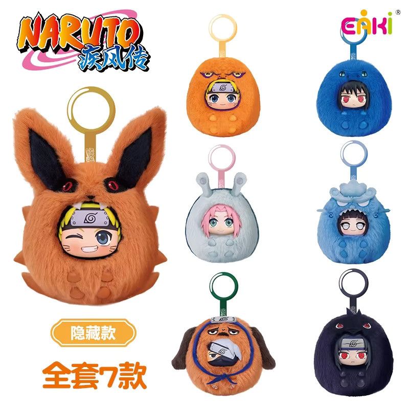 EAKI Naruto Shippuden Meng Dudu Vinyl-Plüsch-Blindbox, Anime-Charakter, ab 3 Jahren - Bild 5