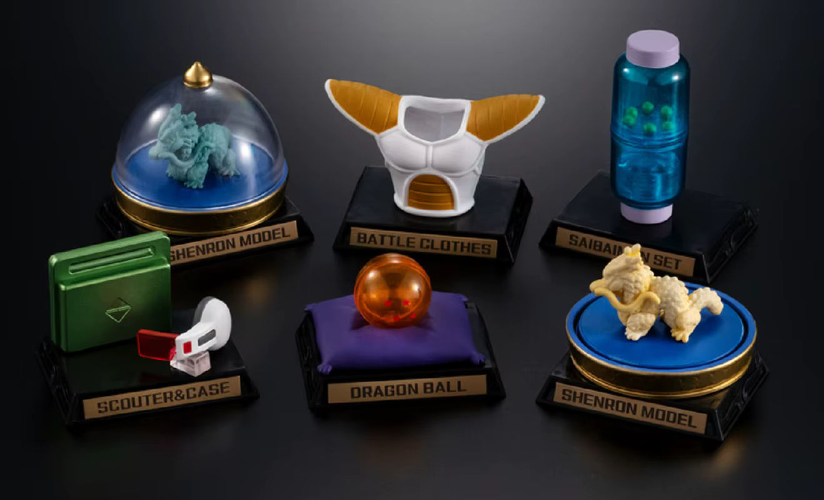 COKANO Kawaii Gashapon Kapselspielzeug Anime-Requisiten Serie 05 Zauberdrache mit Kuppel-Kampfjacken-Ornamentfiguren aus Kunststoff, mehrfarbig - Bild 2