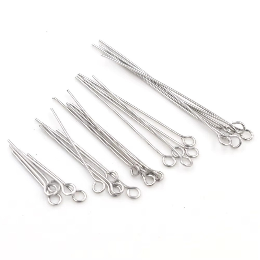 Auge Pins Edelstahl, 20 30 35 40 70 mm, Schmuckzubehör - Bild 2