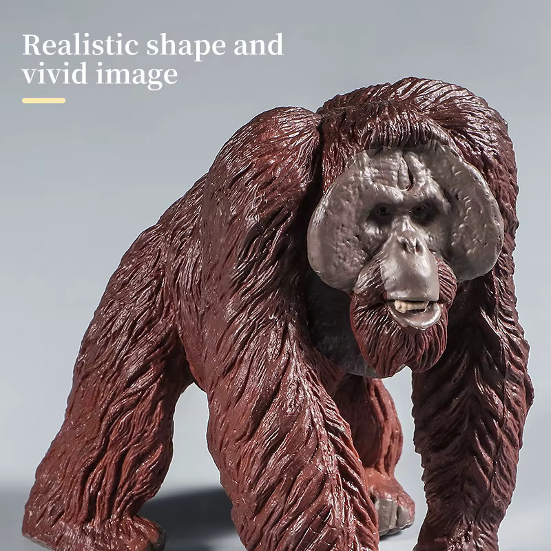 XIALIBAOMOWAN Wild Forest Orang-Utan-Set, Actionfiguren, Tiermodelle - Bild 4