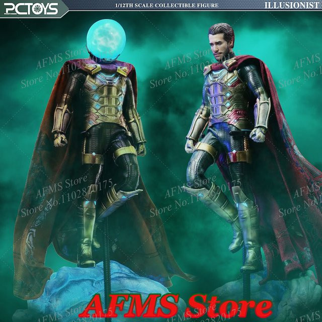PCTOYS Mysterio Quentin Beck Magier, Actionfigur, 1/12 Maßstab, 6 Zoll - Bild 1