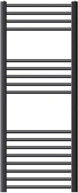 LuxeBath Elektrischer Badheizkörper Anthrazit mit Heizstab 900W und Digitalthermostat, B/H: 50 x 120 cm - Bild 2