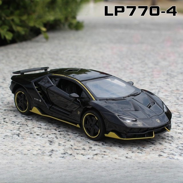 MAKEDA Centenario LP770-4 Supercar, Diecast Metall Auto Modell, 1:32, mit Licht und Sound - Bild 1