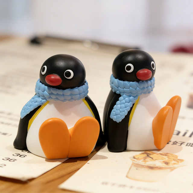 TAKARA TOMY Pingus Pinguin Familie, Puppe, Figur - Bild 1