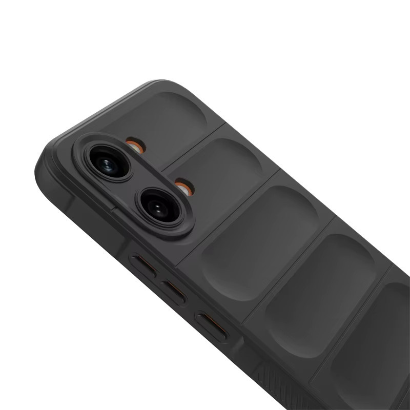 Stoßfeste Silikon Schutzhülle für Xiaomi POCO X8 Pro Max in Schwarz und Weiß - Bild 2