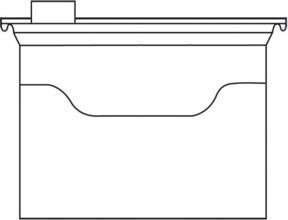 Eichner Terminmappe Visimap DIN A4 quer transparent B: 30,0 cm, H: 29,7 cm - Bild 1
