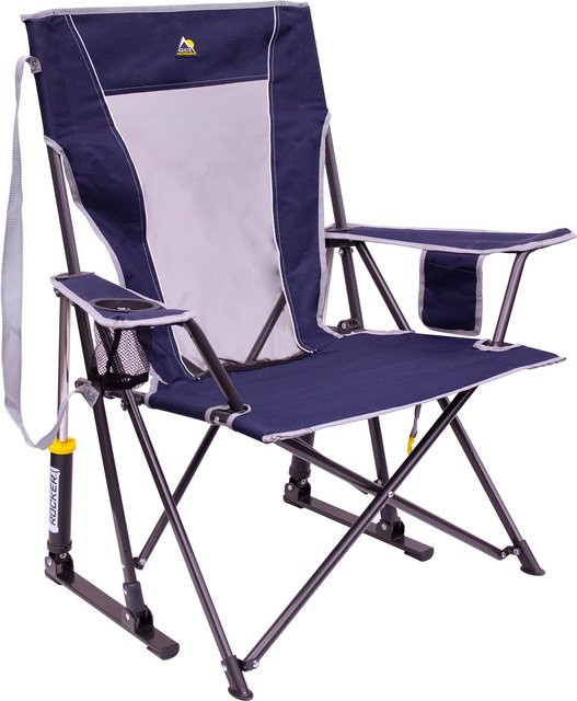 GCI Comfort Pro Rocker Campingstuhl mit Schaukelfunktion in Indigo Blue - Bild 1