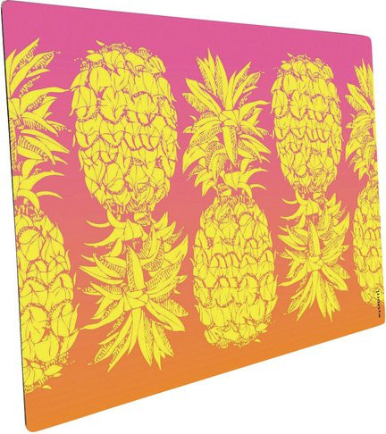 mySPOTTI Mini-Spritzschutz Ananas Yellow aus Aluverbund, B/H: 41,0 x 59,0 cm - Bild 1