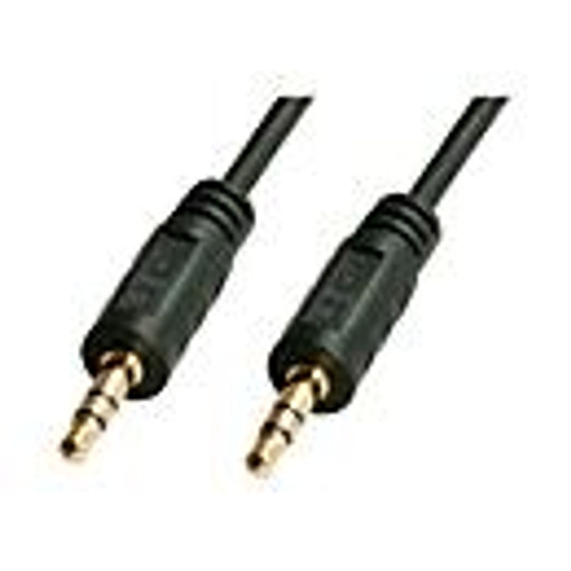 Lindy 35644 Audio Anschlusskabel mit 3,5 mm Klinkensteckern in Schwarz, 5,00 m - Bild 3