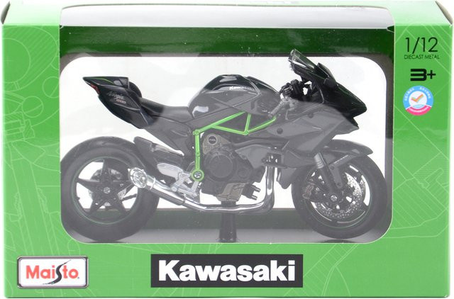 Maisto Kawasaki Ninja H2 R Motorradmodell 1:12 Druckguss - Bild 1