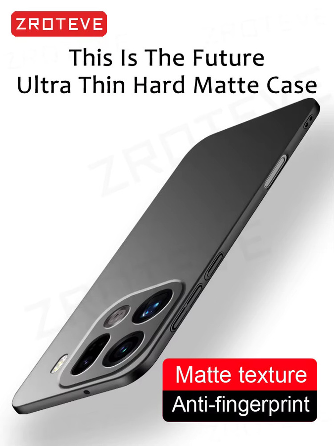 ZROTEVE Ultra Slim Matte Hard PC Hülle für Oppo Find X9 Pro, X8 Ultra und FindX8 5G in Schwarz oder Blau - Bild 5
