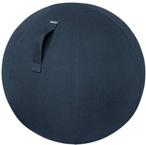 Sitzball Leitz Ergo Cosy in Grau mit Stoffüberzug, Durchmesser: 65 cm - Bild 1