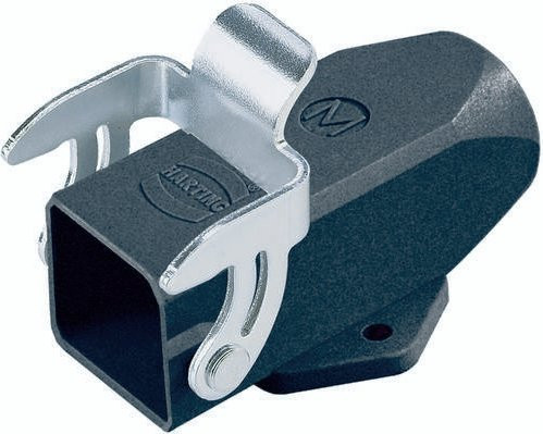Harting Sockelgehäuse aus Kunststoff in Schwarz 19 37 003 1252 19370031252 - Bild 1