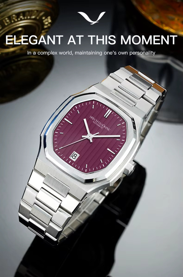 Specht&Sohne Armbanduhr, Automatik, Edelstahl, Saphirglas, 37 mm, Herren - Bild 4