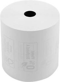 Exacompta Thermorollen weiß, 10er Pack, FSC-zertifiziert, B: 80 mm, L: 76 m - Bild 1