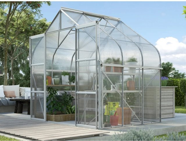 Vitavia Gewächshaus Diana 5000 aus eloxiertem Aluminium mit Polycarbonat-Verglasung, 5,0 m² - Bild 3