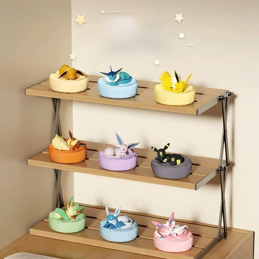 DUODUOBAO Pokémon Eevee Multi-Form-Serie Blindbox, Spielzeug Szenenbausatz - Bild 1