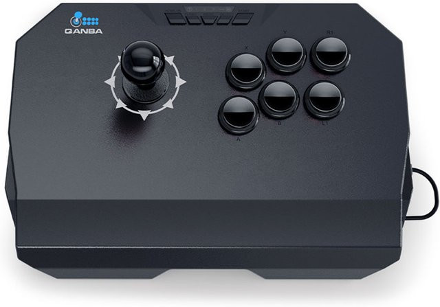 Qanba N1-BQ Arcade Stick Joystick für PC in Schwarz - Bild 1