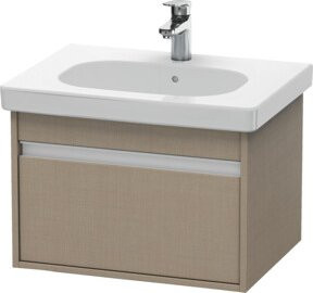 Duravit Waschtischunterschrank Ketho wandhängend in Beige, B: 60 cm, T: 45,5 cm, H: 41 cm - Bild 1