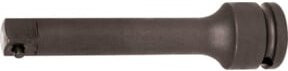 Ko-Ken IMPACT-Verlängerung 1/2 Zoll aus Edelstahl in Schwarz, Länge: 125 mm - Bild 1