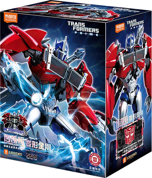 Hasbro Blokees Transformers Optimus Prime Legend Edition, Montagemodell Actionfigur - Bild 1