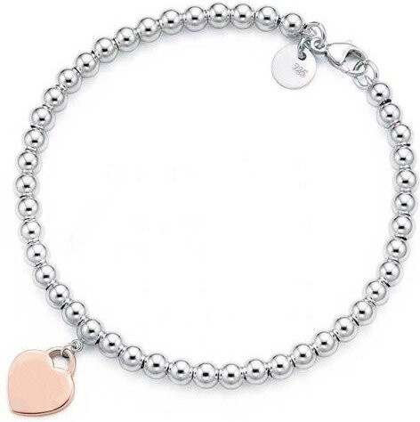 Allbestart Armband Charm, 925 Silber, Weiß, Damen, 20cm - Bild 1