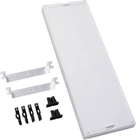 Hager UC51KG Bausatz Universal für Drahtgitterkanal in Reinweiß (RAL 9010) - Bild 1