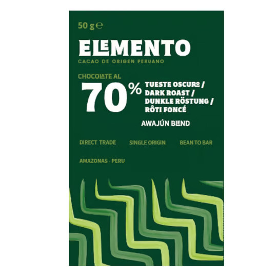 Elemento Amazonas Awajún Schokolade dunkel 50 g - Bild 2