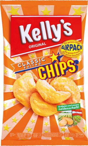 Kelly's Chips Classic gesalzen 80 g - Bild 1