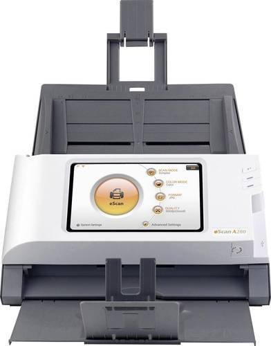 Plustek eScan A280 Essential Duplex-Dokumentenscanner mit CCD-Technologie, 600 x 600 dpi, 20 Seiten/Min., automatischer Dokumenteneinzug für 50 Blätter, USB, LAN und WLAN - Bild 1
